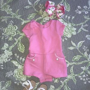 Beautiful Janie & Jacker Romper, like new!